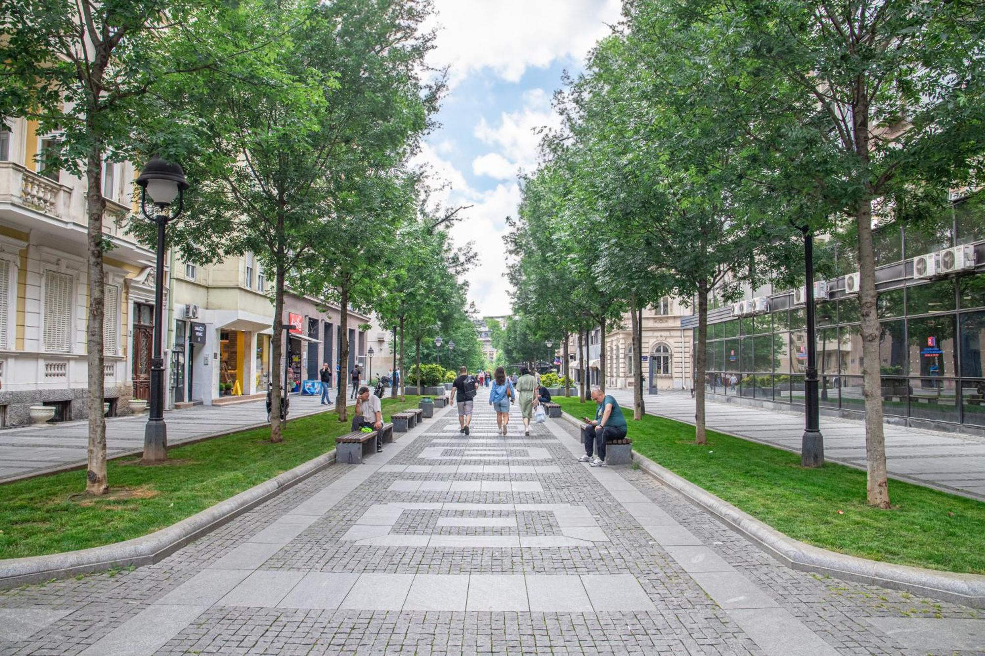 Etoile City Center Apartments Belgrád Kültér fotó